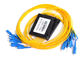 1x8 box Fiber Optic Plc Splitter, splitter for fiber optic cable