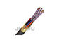 Out Door Aerial 48 Core ADSS Fiber Optic Cable With PE / AT Outer Sheath